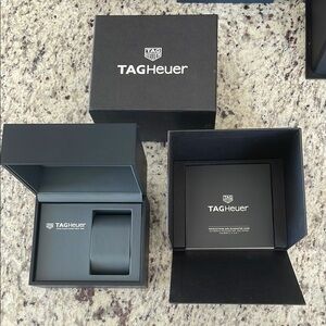 TAG Heuer Empty Black Watch Box Set